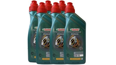 Castrol Transmax Manual EP 80W-90 6x1 Liter Getriebeöl