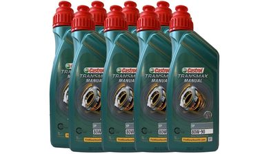 Castrol Transmax Manual EP 80W-90 8x1 Liter Getriebeöl