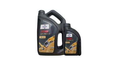 Fuchs Titan 5W-30 GT1 Pro C3 5W-30 1x5 + 1x1 liter , BMW Llo4, Vw 50400 -50700