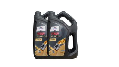 Fuchs Titan 5W-30 GT1 Pro C3 5W-30 2x5 liter , BMW Llo4, VW 50400 -50700