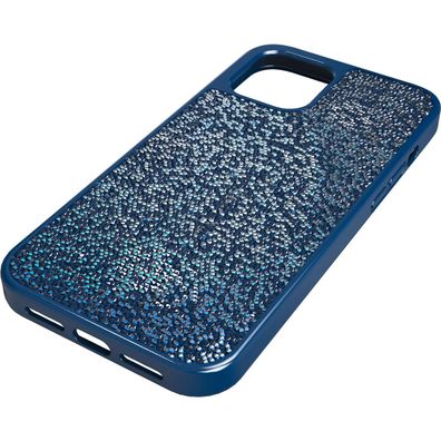 Swarovski Glam Rock Smartphone Schutzhülle, iPhone® 12 Pro Max, Blau 5616362