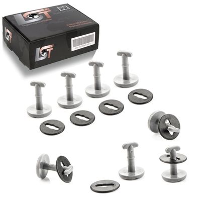 8x Fussmatten Befestigung Drehverschluss Sicherungsscheibe für BMW 5er E39 * NEU*