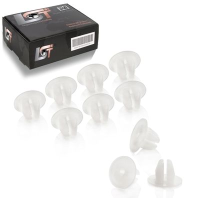 10x Spreizmutter Einsteckmutter Befestigung Clips für TOYOTA