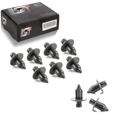 10x Seitenverkleidung Kofferraum Halter Clips Spreizniete für SUZUKI anthrazit
