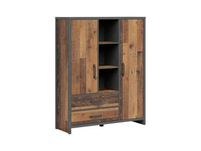 Highboard Weston x 120 x 150 cm | Braun