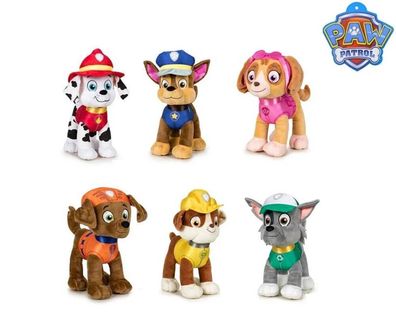 Paw Patrol Klassischer neuer Stil Plüsch Figuren Plüschtiere 19cm NEU