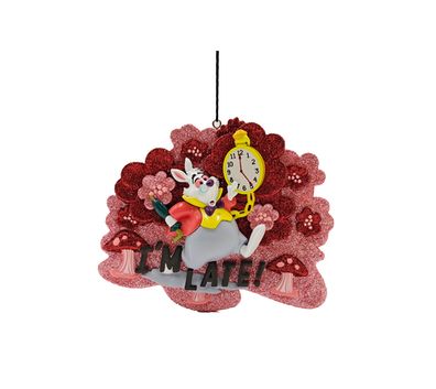 Disney Alice Kaninchen h10 cm Ornamentale Weihnachtskugel Kurt s. Adler