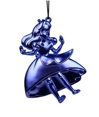 Ornament Metall Alice blau l12cm Kurt s. Adler