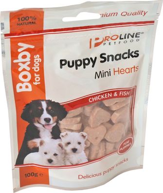 Proline Hundefutter Mini Herzen 100 Gramm Proline