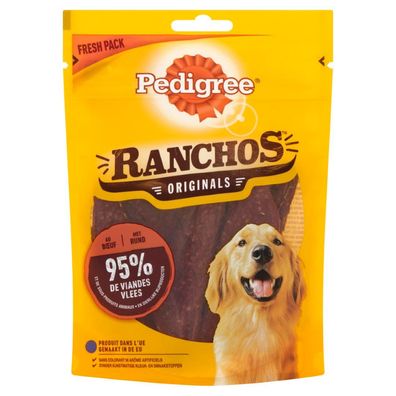 Hundefutter Ranchos Rind 70 g 1x7 Pedigree