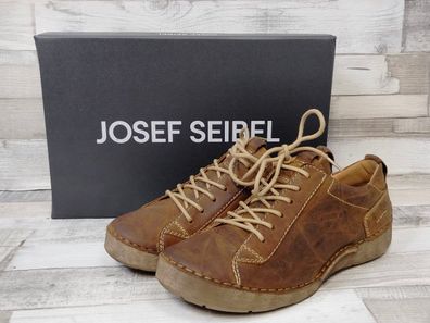 Josef Seibel Damen Schnürschuh braun