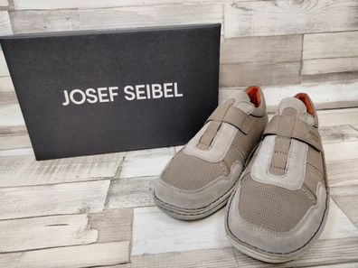 Josef Seibel Herren Klett-Halbschuh Anvers 88 beige-grau, extra weit