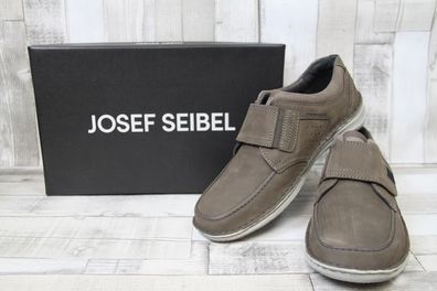 Josef Seibel Herren Klett-Halbschuh grau mit blau abgesetzt