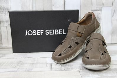 Josef Seibel Herren Klett-Halbschuh durchbrochen Anvers 81 in dunkelgrau