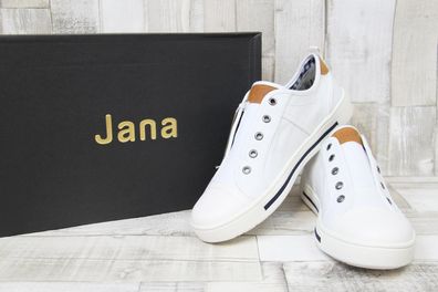 Jana Damen Sneaker weiß