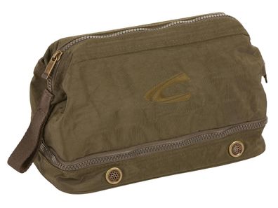 camel active Waschtasche Kulturtasche Toilettentasche Schminktasche grün khaki