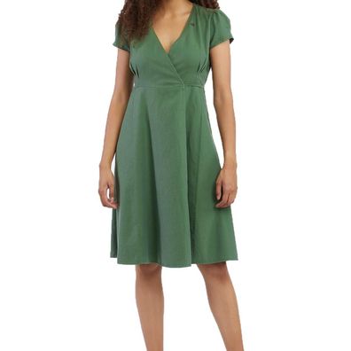 Ragwear Kleid Lowenna Linen pine green - Größe: S