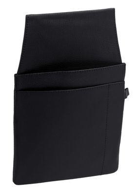 Kellnertasche Leder, Halterung für Kellnerbörse, schwarz