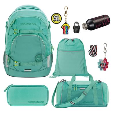 All Mint Coocazoo Schulruckucksack Sporttasche Federmappe Geldbörse