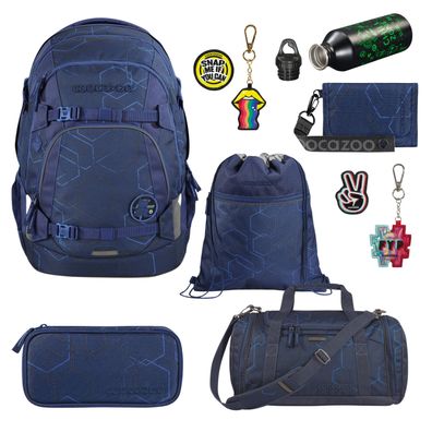 Blue Motion Coocazoo Schulruckucksack Sporttasche Federmappe Geldbörse