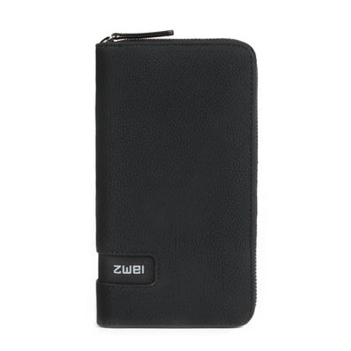 ZWEI Geldbörse M. WALLET MW2 nubuk-black