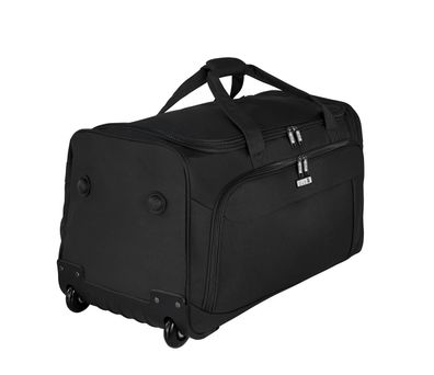 schwarze Rollenreisetasche Trolleyreisetasche 65cm Rollentasche