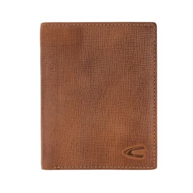 cognac braune camel active hochformat Geldbörse Brieftasche Leder