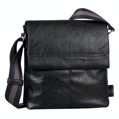 SN Tom Tailor KANSAS, Flap bag M no zip black