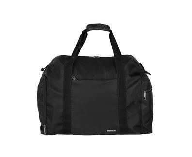 schwarze 66 Liter Reisetasche, 58cm lang, Krankenhaustasche