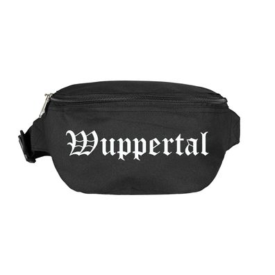 Wuppertal Bauchtasche - Altdeutsch bedruckt - Gürteltasche Hipbag