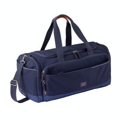 camel active Reisetasche Sporttasche Saunatasche, Rollen, dunkelblau dark blue city