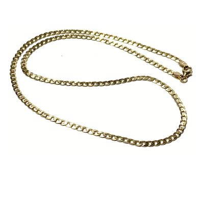 Kette 585/- Gelbgold Panzerkette poliert glänzend diamantiert massiv Klassiker 3mm