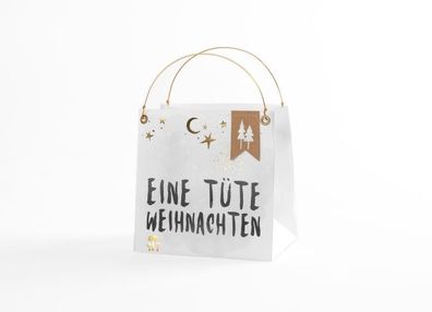 Wintergutscheintüte, Eine Tüte Weihnachten 1 St