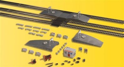 Kibri 37755 N Deko-Set Rund um den Bahnsteig Spur N