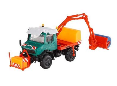 Kibri 14989 H0 UNIMOG EURO II mit Tunnelbürste 1:87