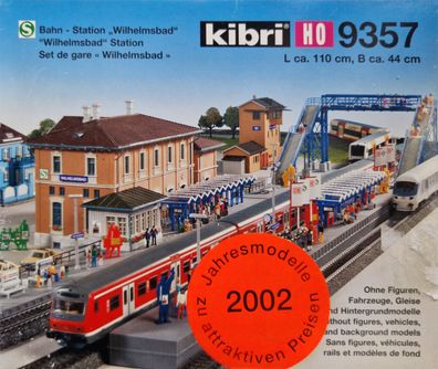 Kibri 9357 S-Bahnstation Wilhelmsbad Set Spur H0