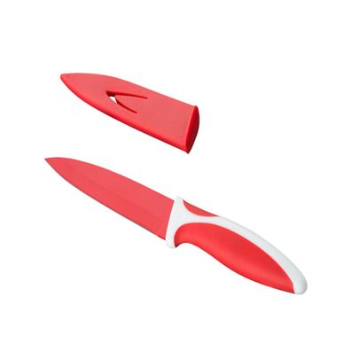 Kelomat Allzweckmesser beschichtet 13 cm rot/weiss