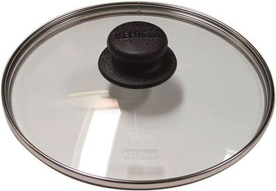 Kelomat Steck- Glasdeckel für Schnellkochtopf Super 22