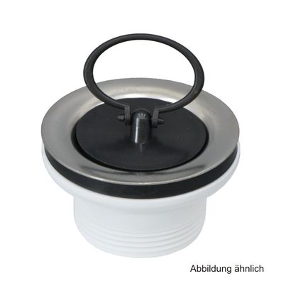 Viega Spültisch Ablaufventil 1 1/2" mit Schlüsselring, 101961