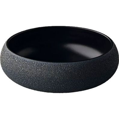 Vulcanic Teller tief, schwarz, ø: 195 mm
