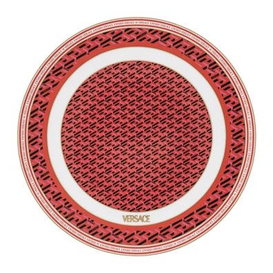 Rosenthal Versace La Greca Signature Red Platzteller 33 cm