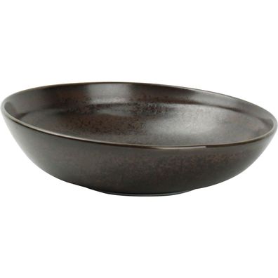 Ceres Teller tief, ø: 220 mm, schwarz reaktiv