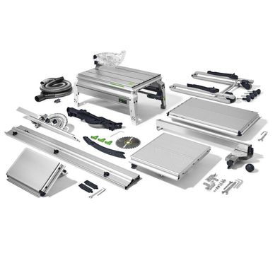 Festool Tischzugsäge Precisio CS 50 EBG-Set Längsanschlag Schiebetisch 574772