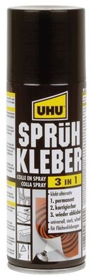 UHU® 48900 Sprühkleber 3 IN 1 - 200 ml Dose