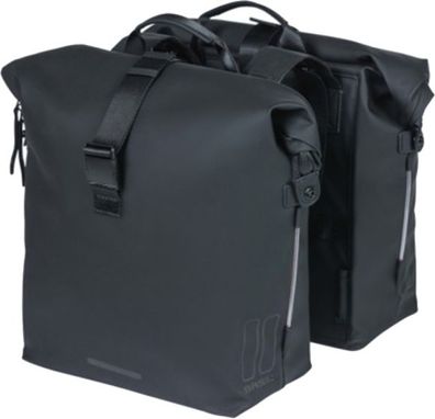 Doppel-Fahrradtasche Soho Nordlicht 41 Liter Schwarz - 18076