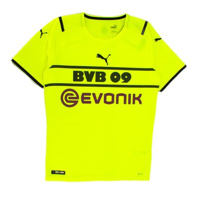 Puma BVB Borussia Dortmund Cup Authentic Player Issue Promo Trikot Jersey 21/22