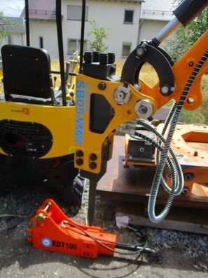 Abbruchhammer, Hydraulikhammer, hydraul. Hammer für Minibagger-inkl. 19% MwSt