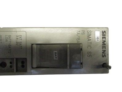 Siemens S5/ 6ES5951-7LD21 - PS 7A / 15A Power Supply