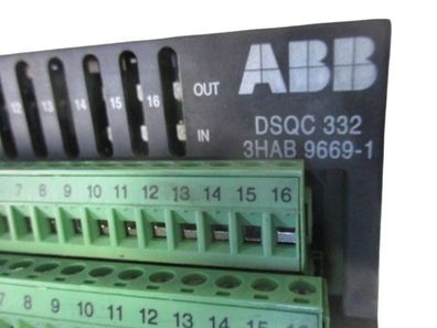 ABB Robotics DSQC 332 Digital I/O Modul 3HAB9669-1 - inkl. 19% MwSt