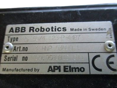 ABB Robotics PS60/4-123-P-4487 Servomotor 3HNP030009-1 - inkl. 19% MwSt